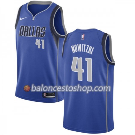 Camiseta Hombre NBA Dallas Mavericks Dirk Nowitzki 41 Nike 2017-18 Royal Swingman Camiseta Hombre NBA Dallas Mavericks Dirk Nowitzki 41 Nike 2017-18 Royal Swingman